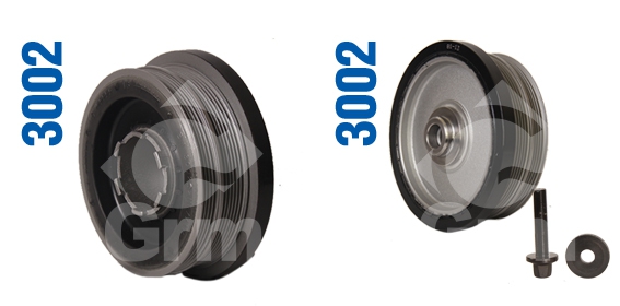 3002 CRANKSHAFT PULLEY / 