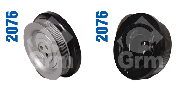 2076 CRANKSHAFT PULLEY / 