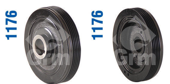 1176 CRANKSHAFT PULLEY / 