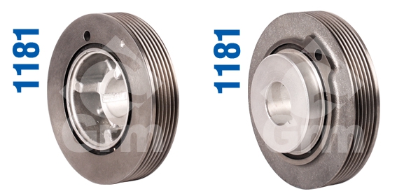 1181 CRANKSHAFT PULLEY / 