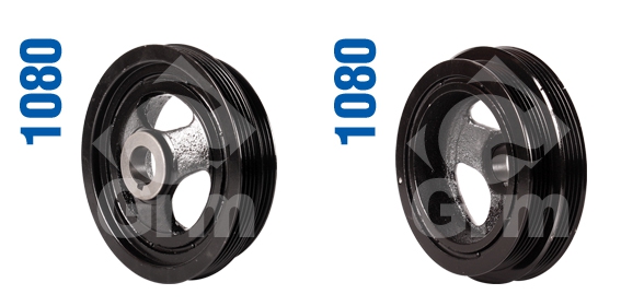 1080 CRANKSHAFT PULLEY / 