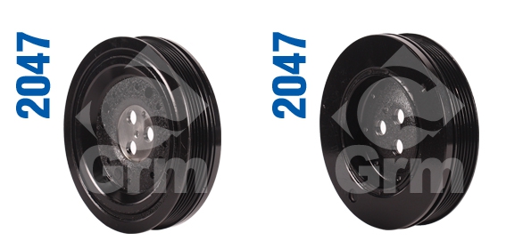 2047 CRANKSHAFT PULLEY / 