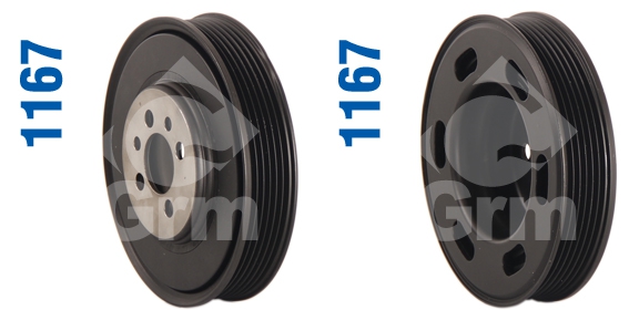 1167 CRANKSHAFT PULLEY / 