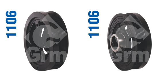 1106 CRANKSHAFT PULLEY / 